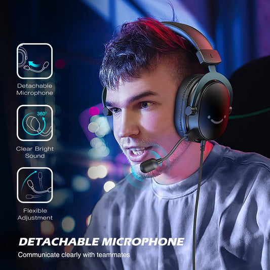 "FIFINE Gaming Headphones Mixer-H9 – Immersive Audio and Comfort for PC, Mac, and Consoles"