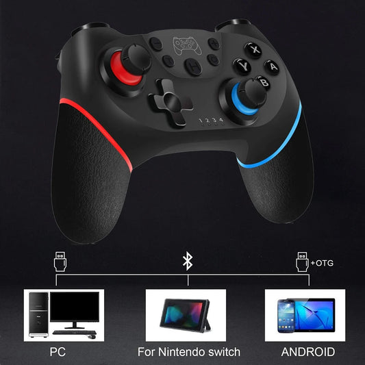 Wireless Bluetooth-Compatible Controller – For Nintendo Switch, Switch Lite, Switch OLED, and Android with 6-Axis Motion Sensor