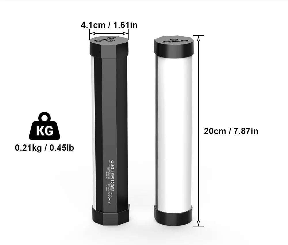 V8 Portable RGB Video Light Gamer Lamp 2000mAh