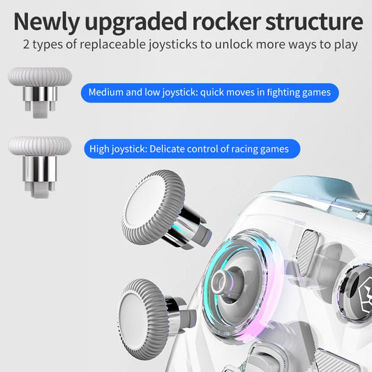 Aolion K10 – Drift-Free Wireless Controller with Dock and Custom RGB for Every Gamer