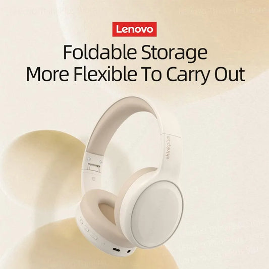 "Lenovo TH30 Wireless Headset – High-Quality Sound, Portable Design, Built for Everyday Use"
