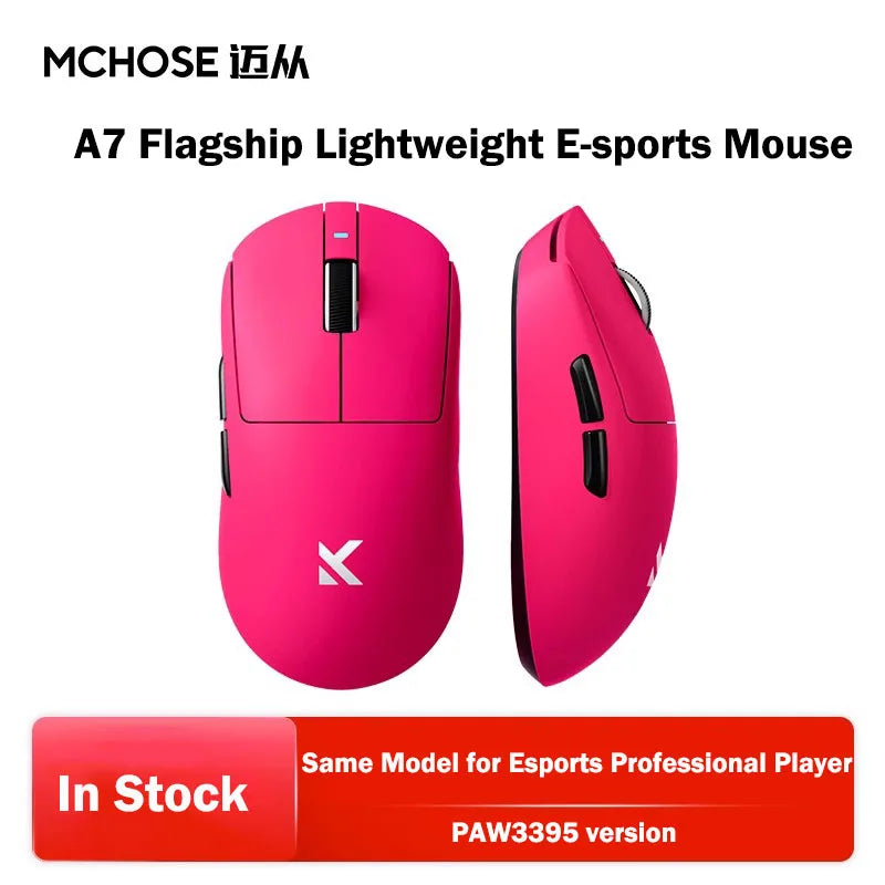 A7 Pro Ultra Wireless Mouse Tri-Mode Gaming