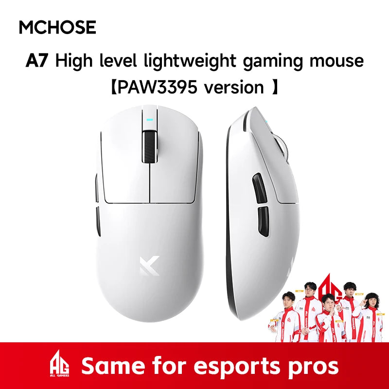 A7 Pro Ultra Wireless Mouse Tri-Mode Gaming