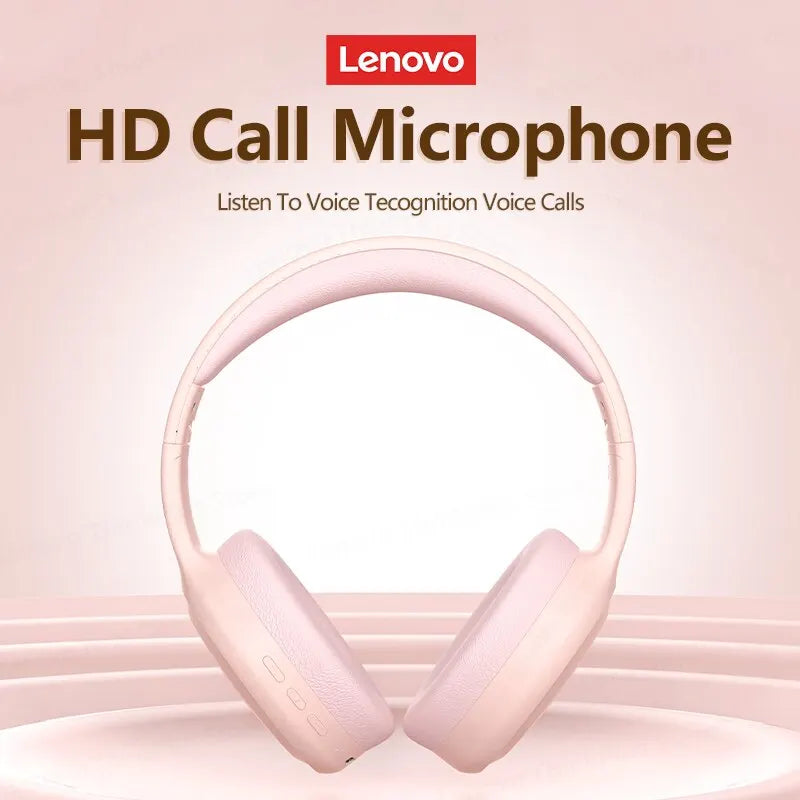 "Lenovo TH30 Wireless Headset – High-Quality Sound, Portable Design, Built for Everyday Use"