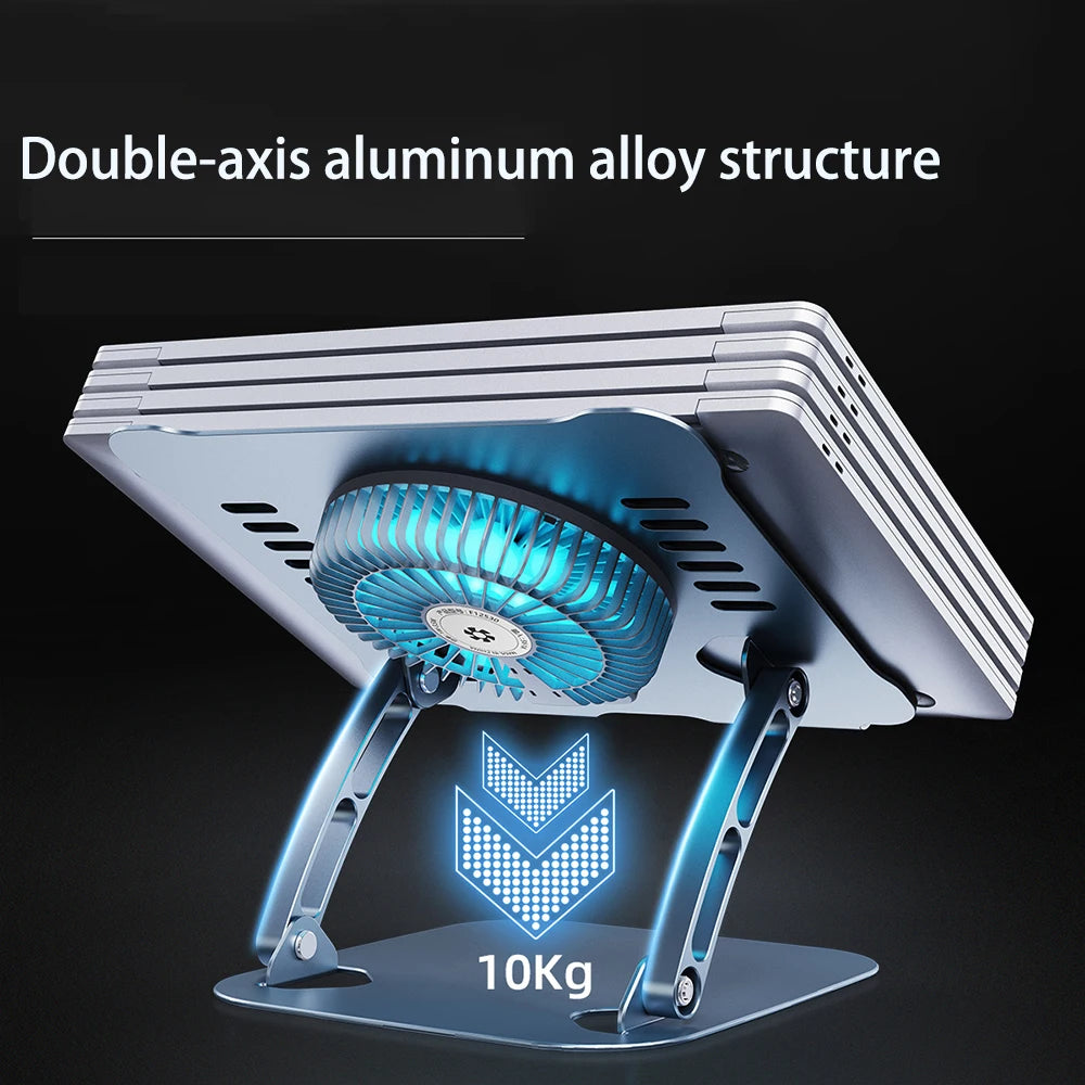Laptop Stand with Computer Cooling Fan