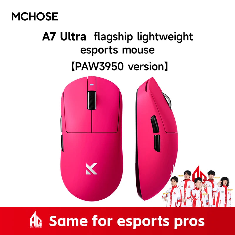 A7 Pro Ultra Wireless Mouse Tri-Mode Gaming