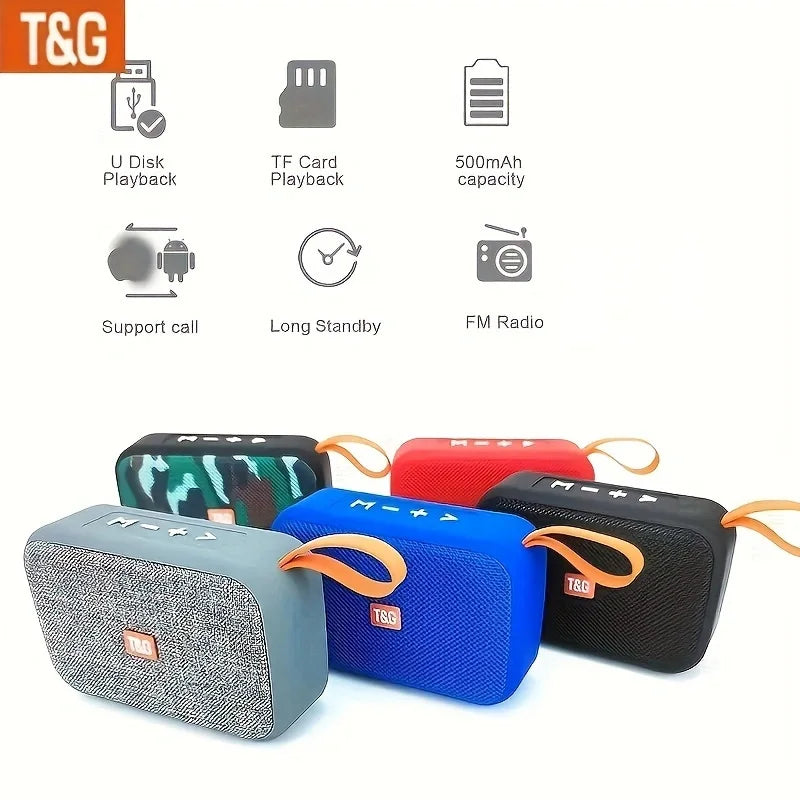 TG506 Portable Bluetooth Speaker – Powerful Sound, Compact Design, Perfect for Every Moment