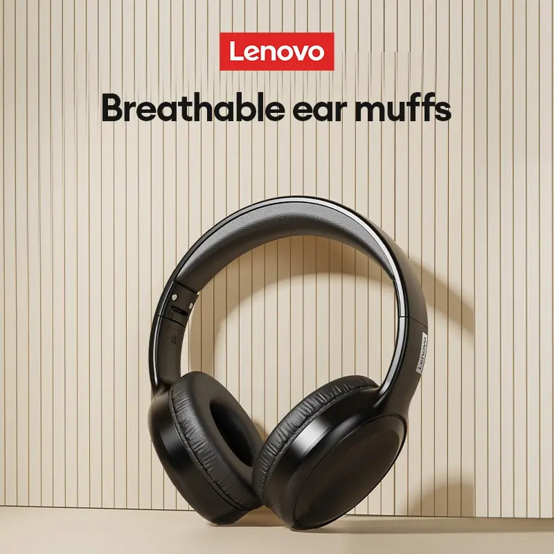 "Lenovo TH30 Wireless Headset – High-Quality Sound, Portable Design, Built for Everyday Use"