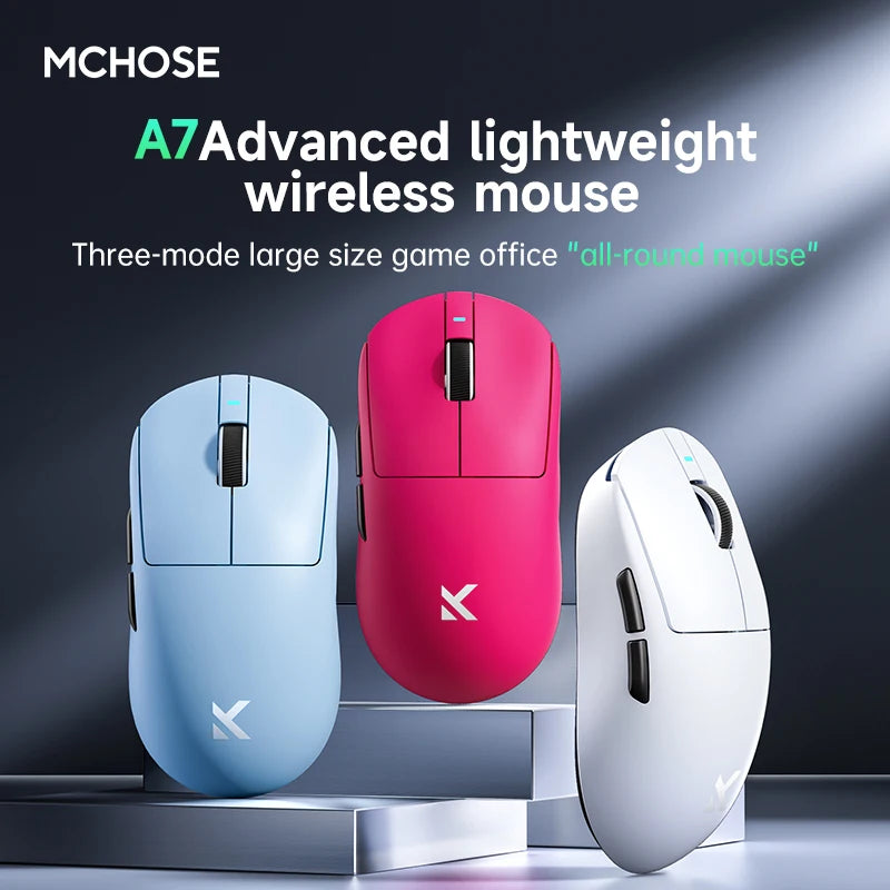 A7 Pro Ultra Wireless Mouse Tri-Mode Gaming