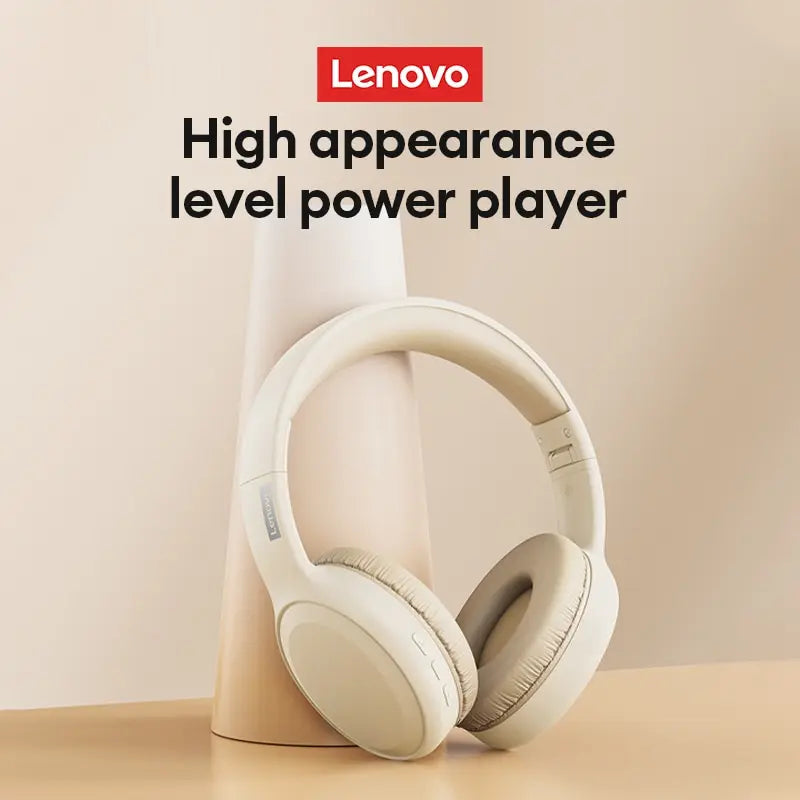 "Lenovo TH30 Wireless Headset – High-Quality Sound, Portable Design, Built for Everyday Use"