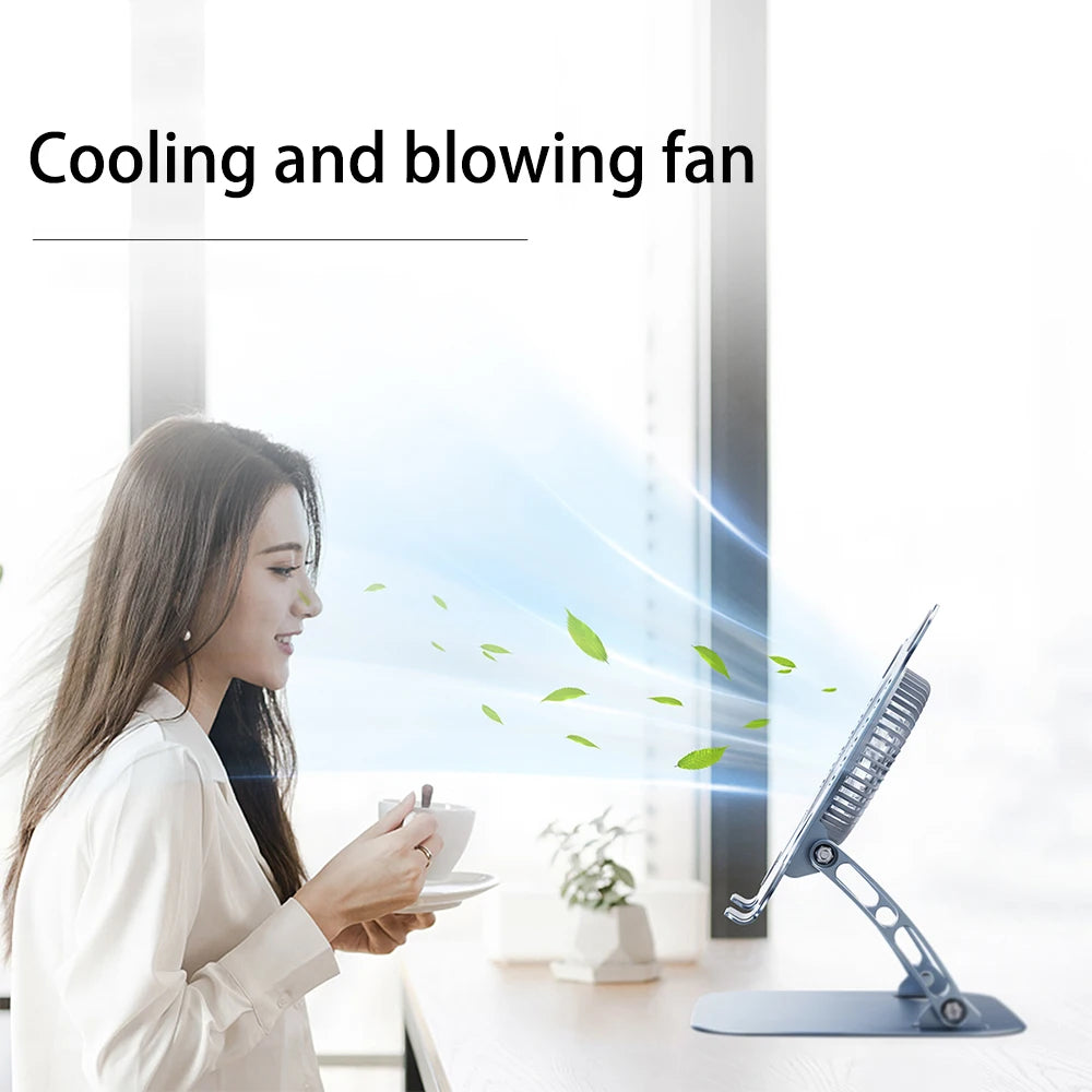 Laptop Stand with Computer Cooling Fan