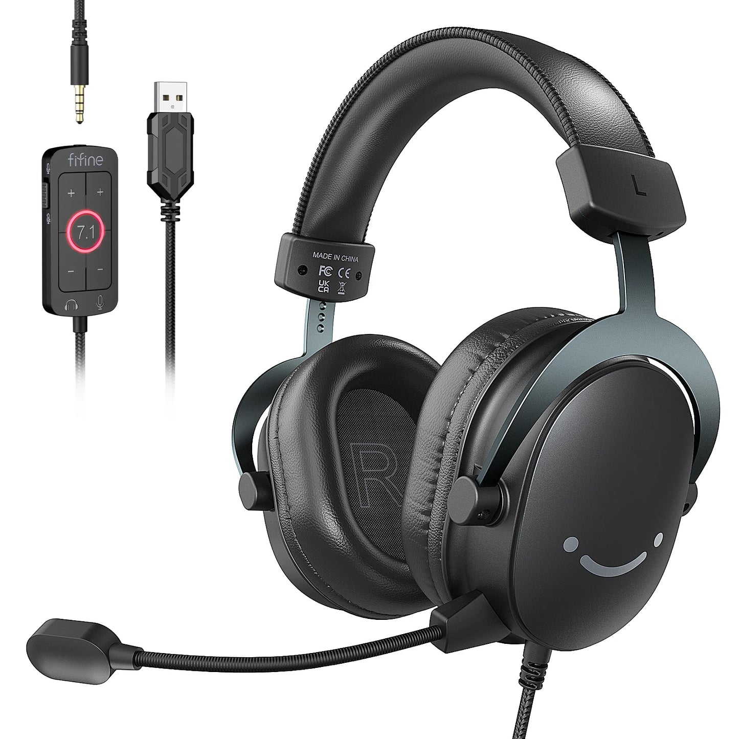 "FIFINE Gaming Headphones Mixer-H9 – Immersive Audio and Comfort for PC, Mac, and Consoles"