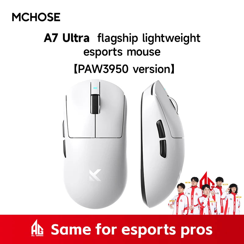 A7 Pro Ultra Wireless Mouse Tri-Mode Gaming
