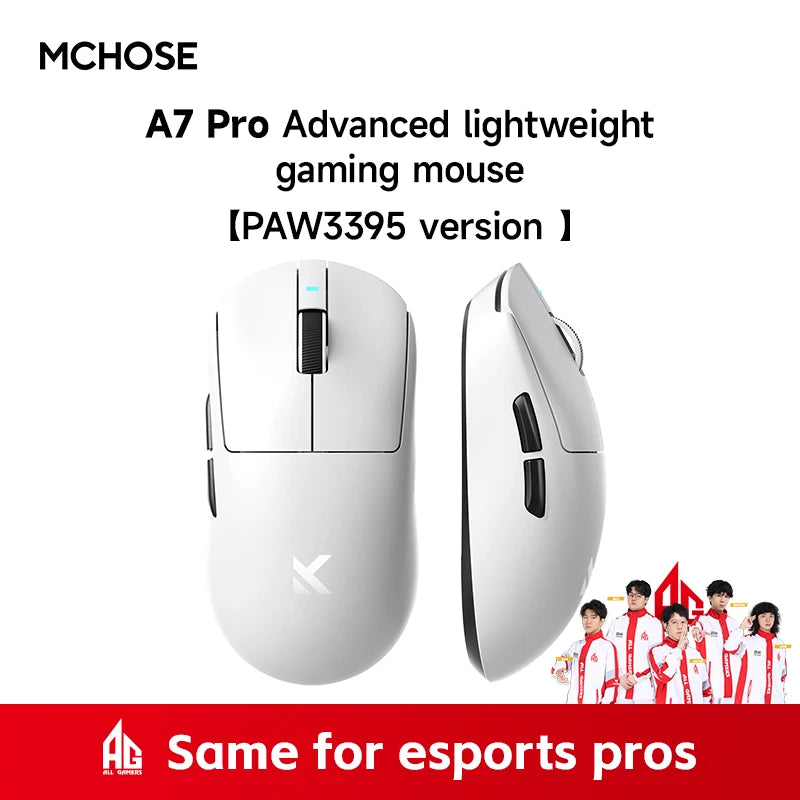 A7 Pro Ultra Wireless Mouse Tri-Mode Gaming