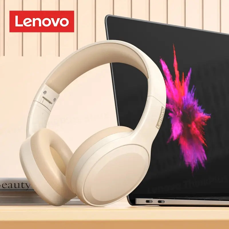 "Lenovo TH30 Wireless Headset – High-Quality Sound, Portable Design, Built for Everyday Use"