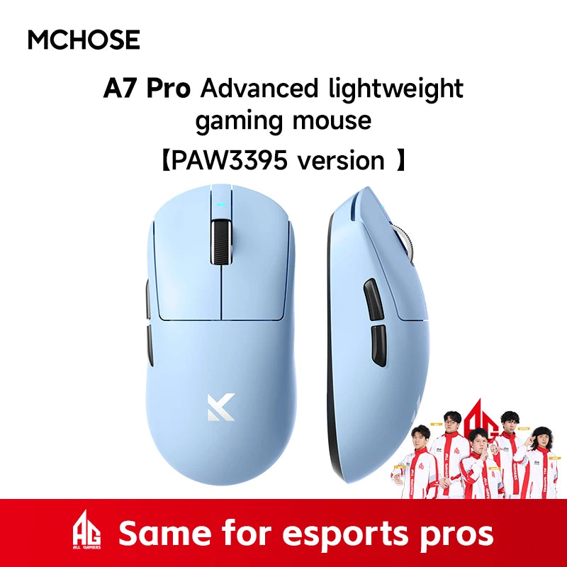 A7 Pro Ultra Wireless Mouse Tri-Mode Gaming