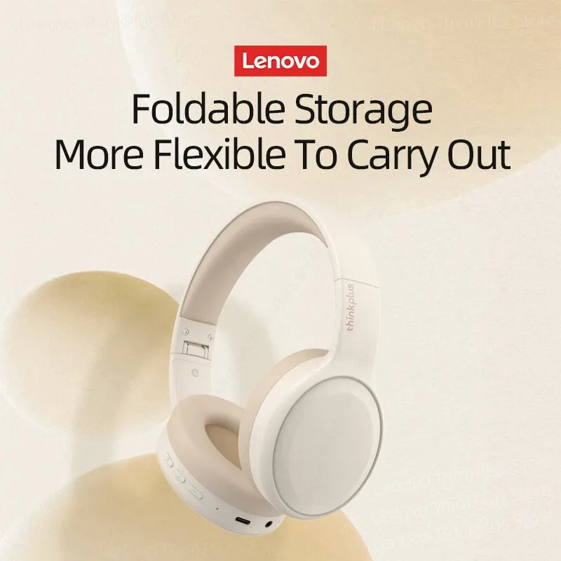 "Lenovo TH30 Wireless Headset – High-Quality Sound, Portable Design, Built for Everyday Use"