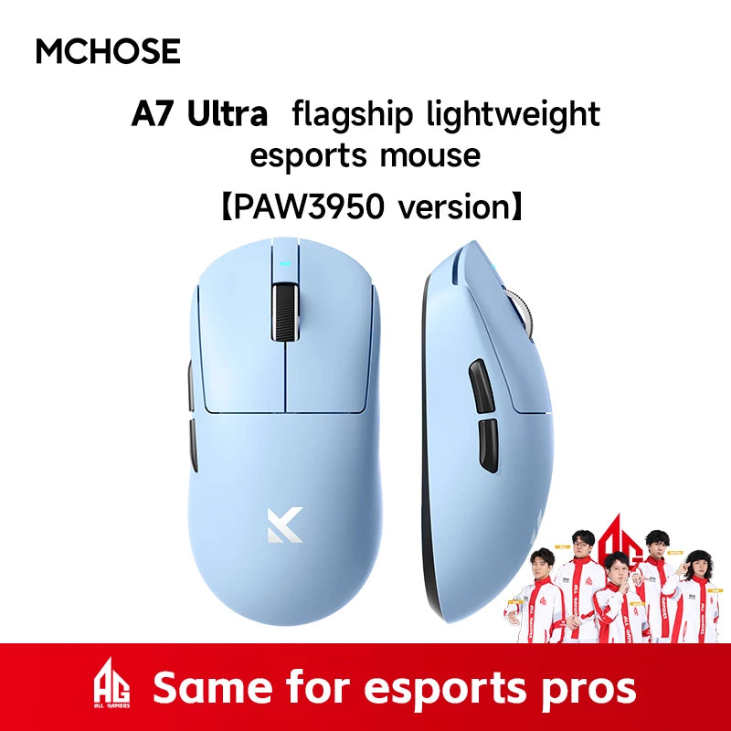 A7 Pro Ultra Wireless Mouse Tri-Mode Gaming