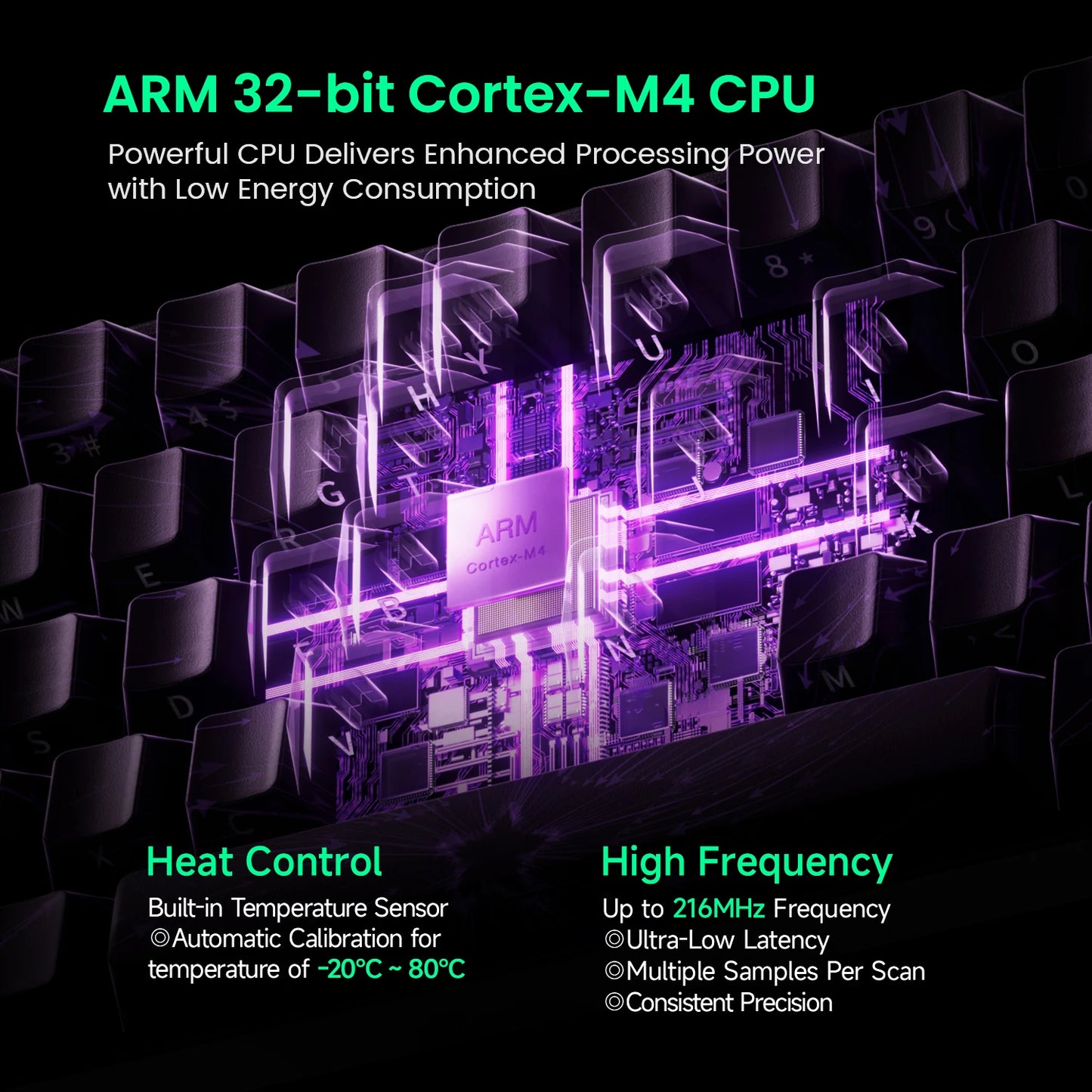 Akko MonsGeek FUN60 Mechanical Keyboard Magnetic Switch