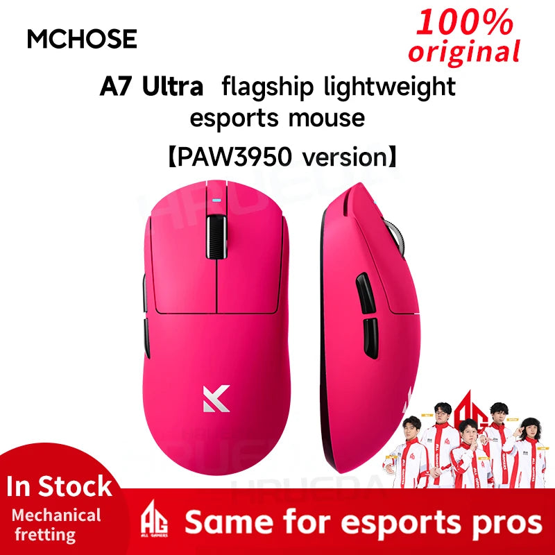 A7 Pro Ultra Wireless Mouse Tri-Mode Gaming