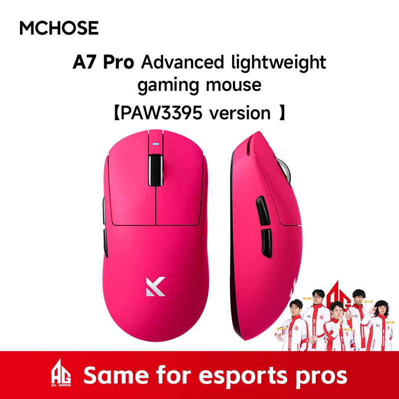 A7 Pro Ultra Wireless Mouse Tri-Mode Gaming